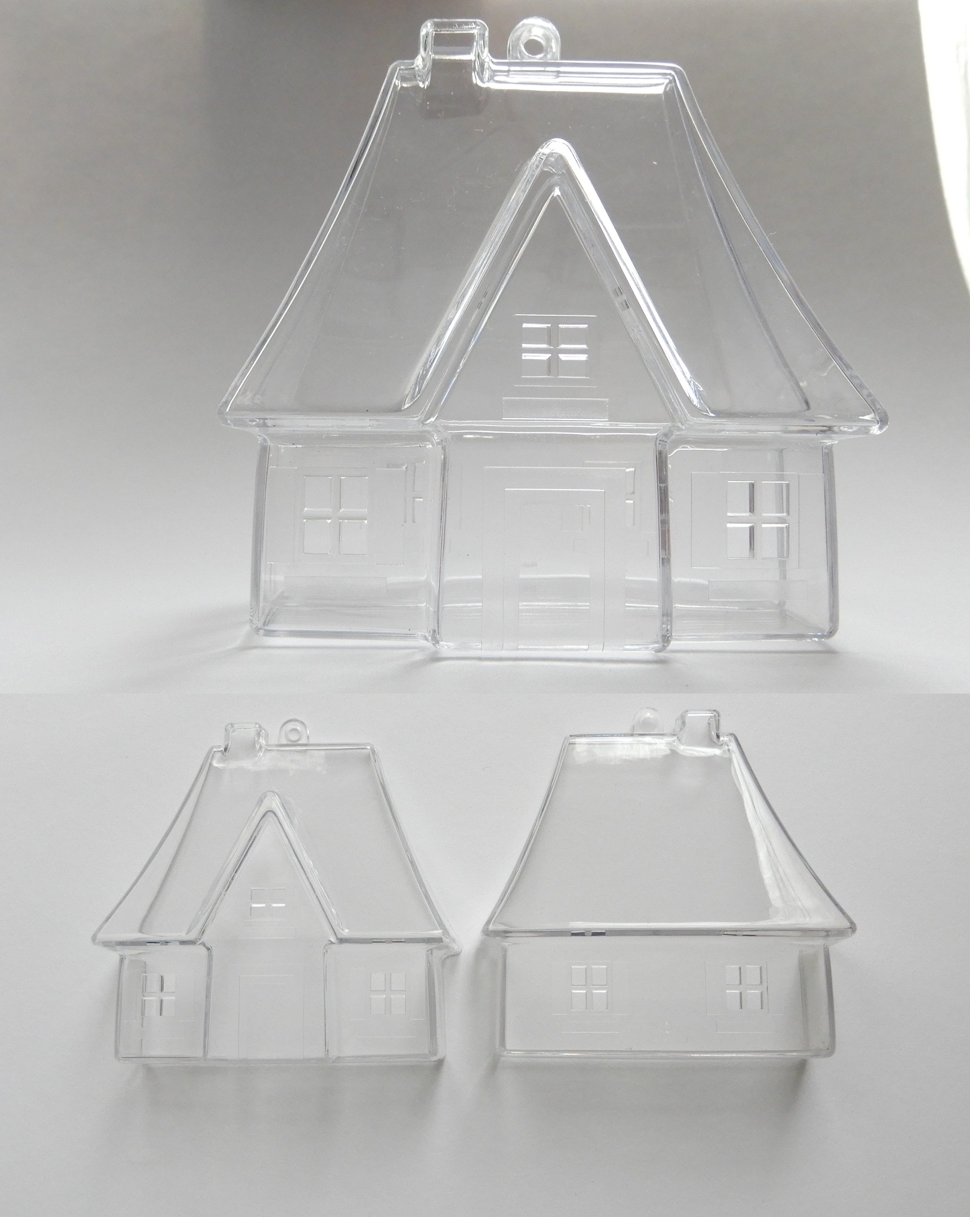 Maison en plexiglas 10 cm