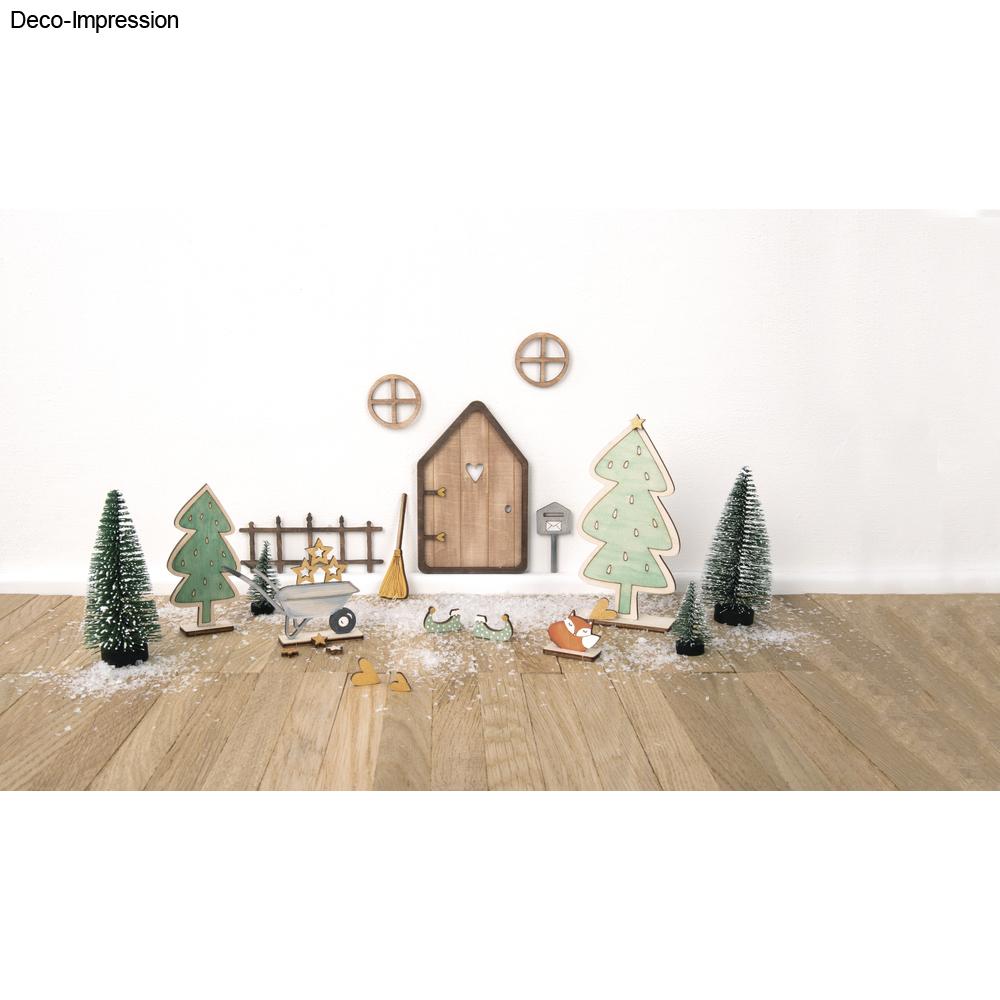 Kit Porte en bois Lutin Tomte