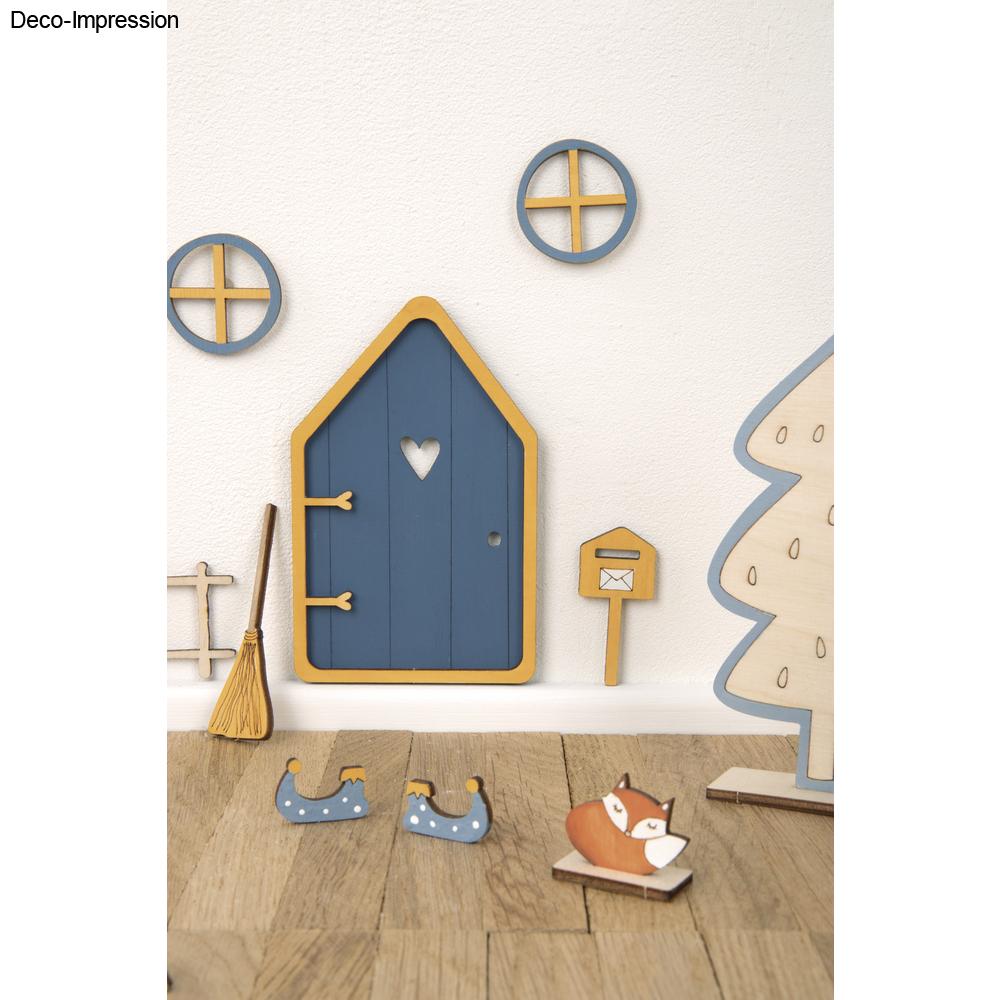 Kit Porte en bois Lutin Tomte