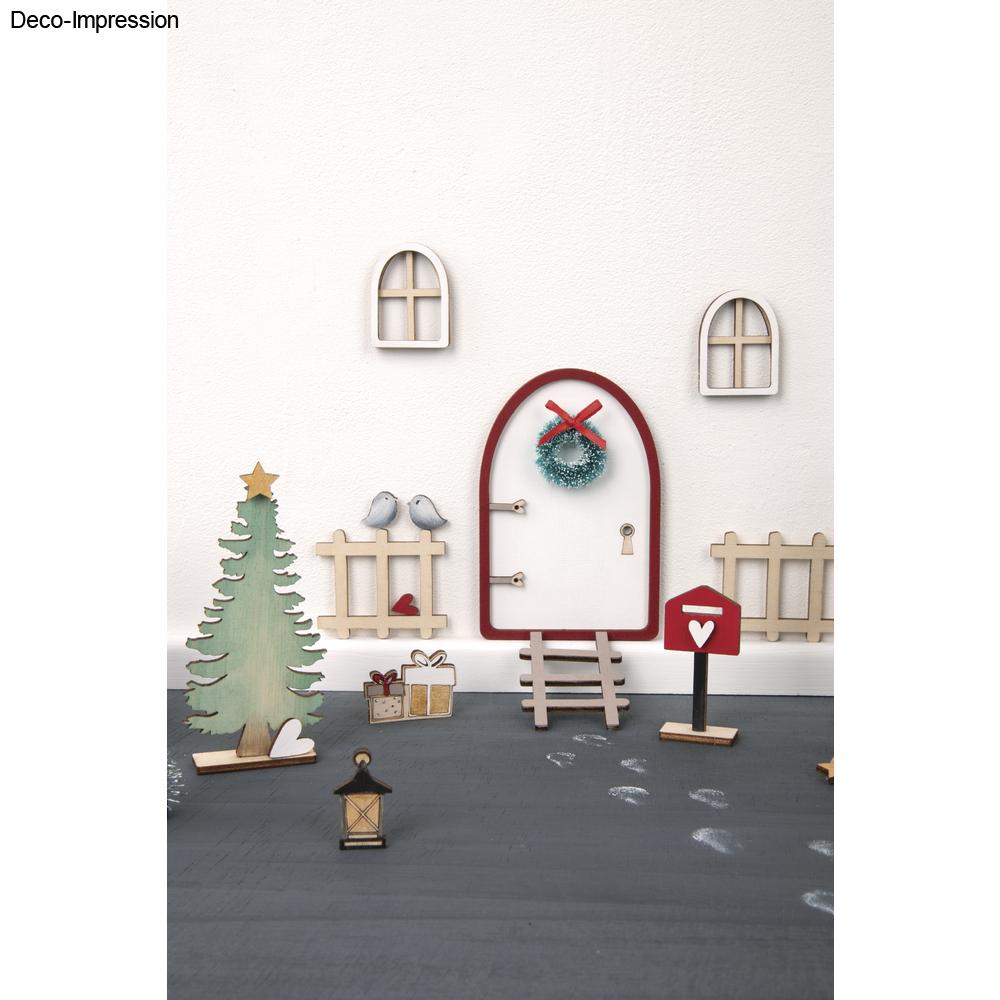 Kit Porte en bois Lutin Nisse