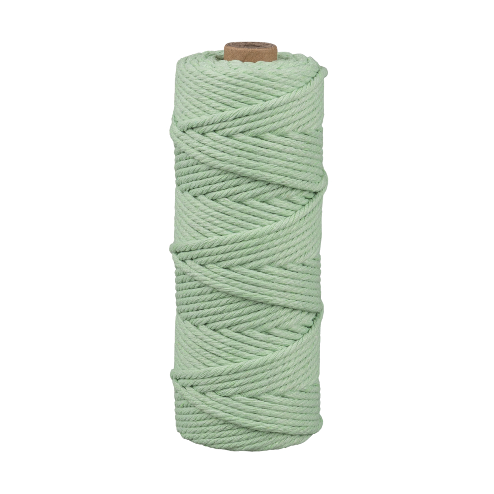 Fil macramé 3 mm Vert menthe