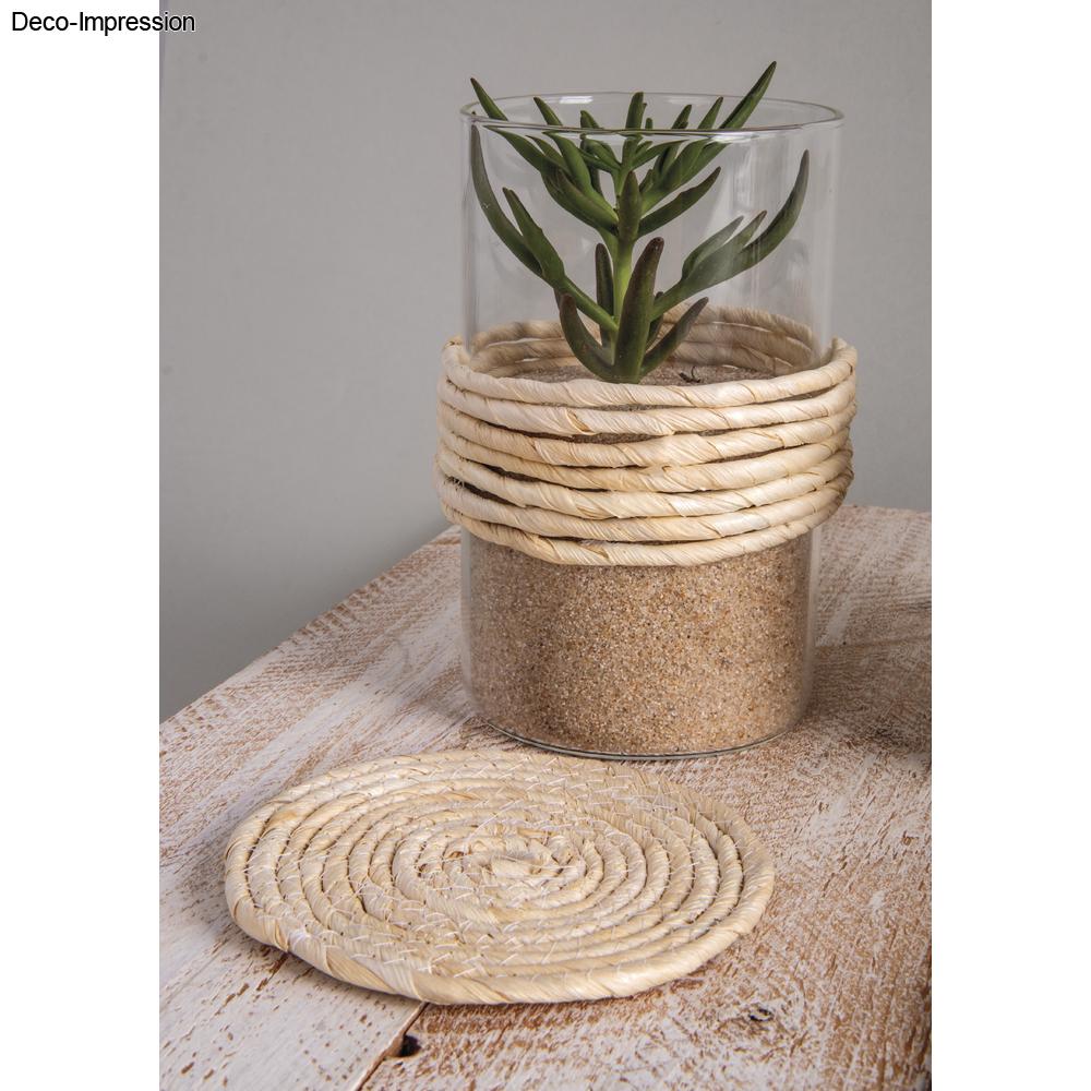 Corde torsadée en feuilles de maïs