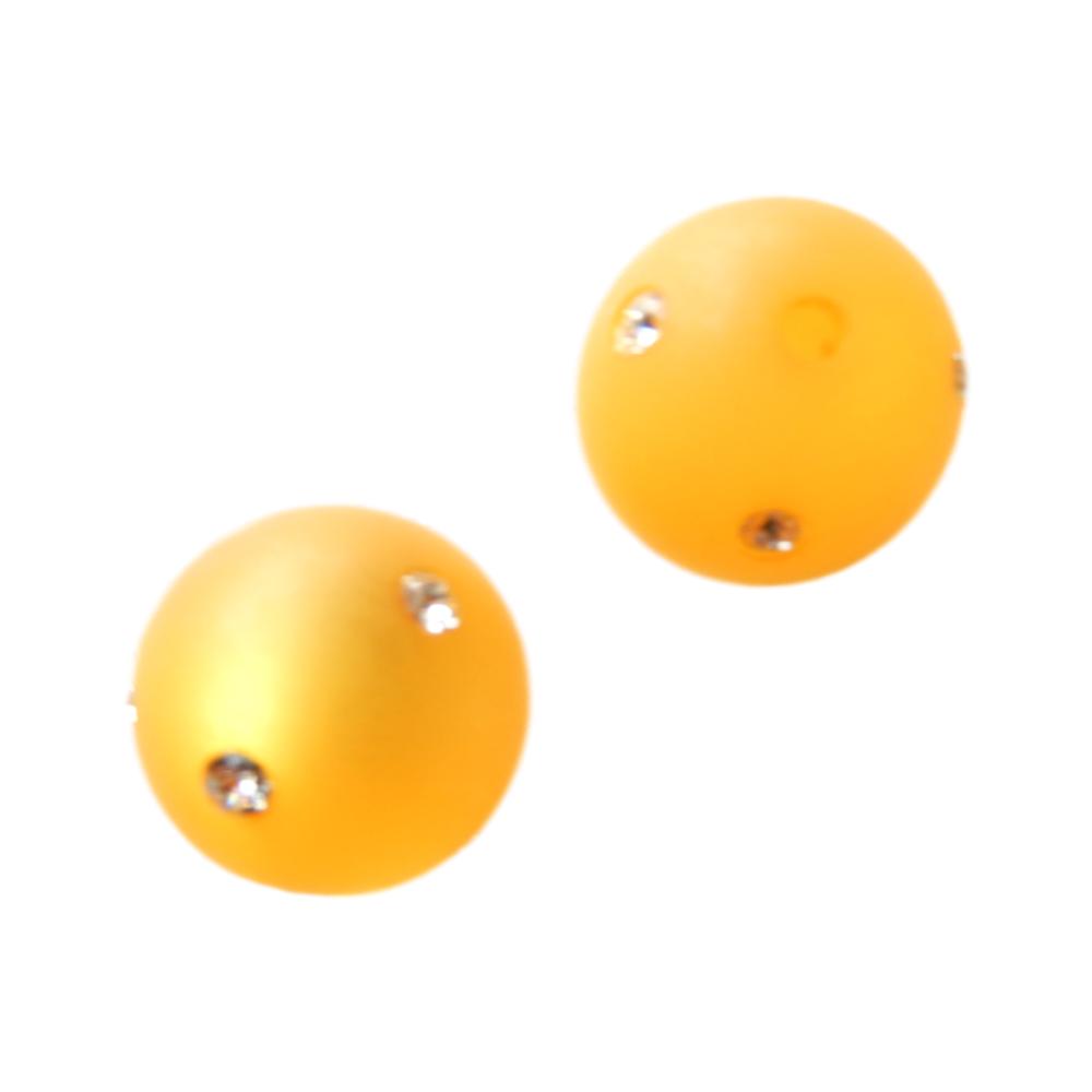 Boule Polaris strass Swarovski Jaune