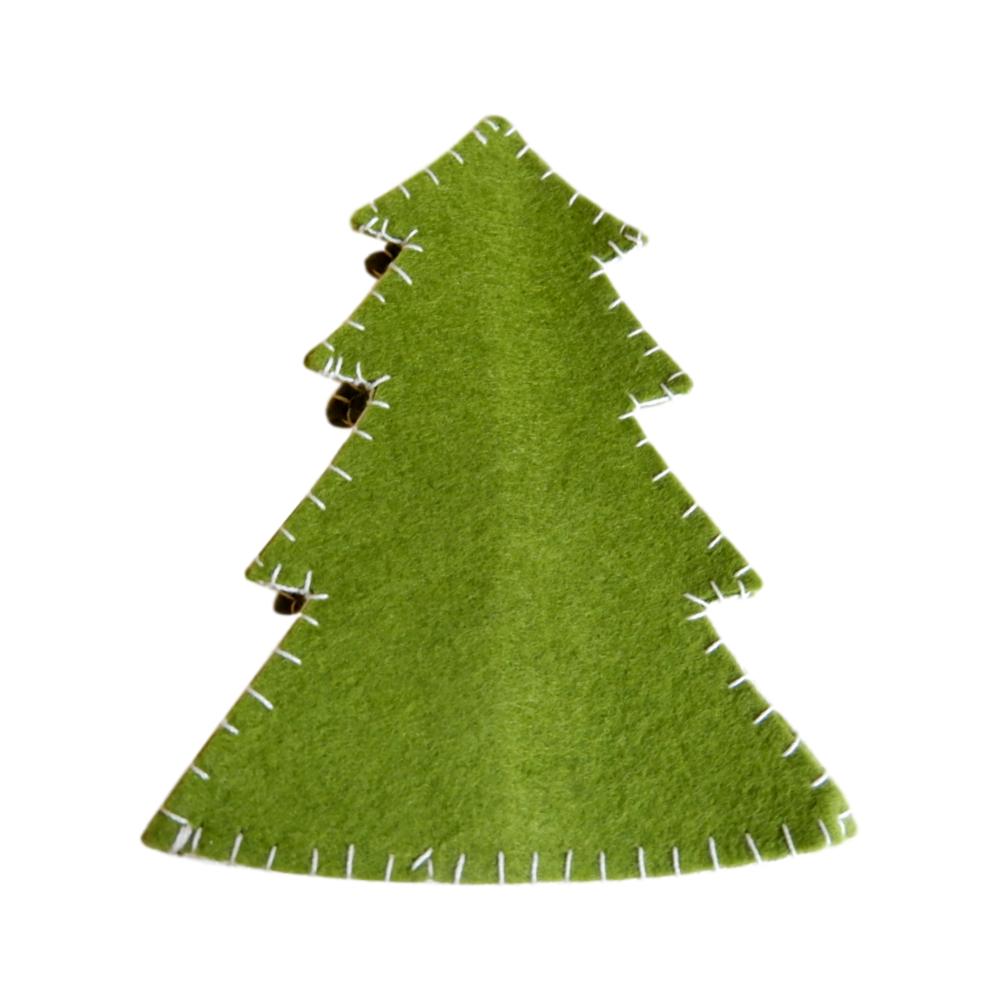 Sapin en feutrine Vert