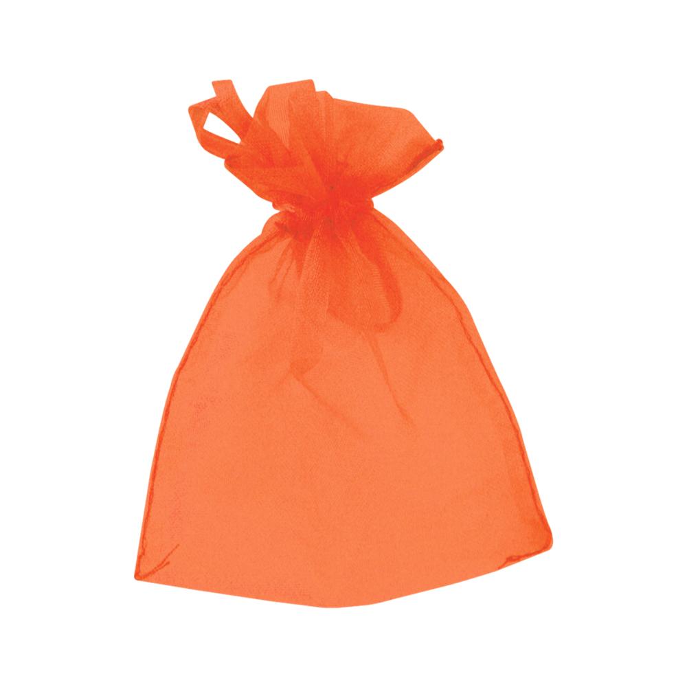 Sachet en organdi orange