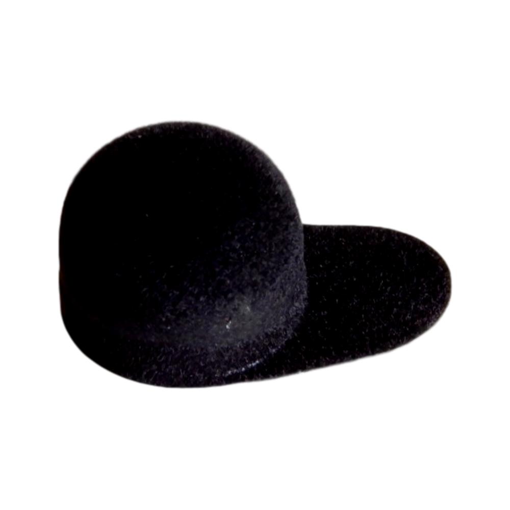 Casquette velours Noir