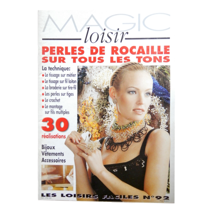 Perles de rocaille sur tous les tons