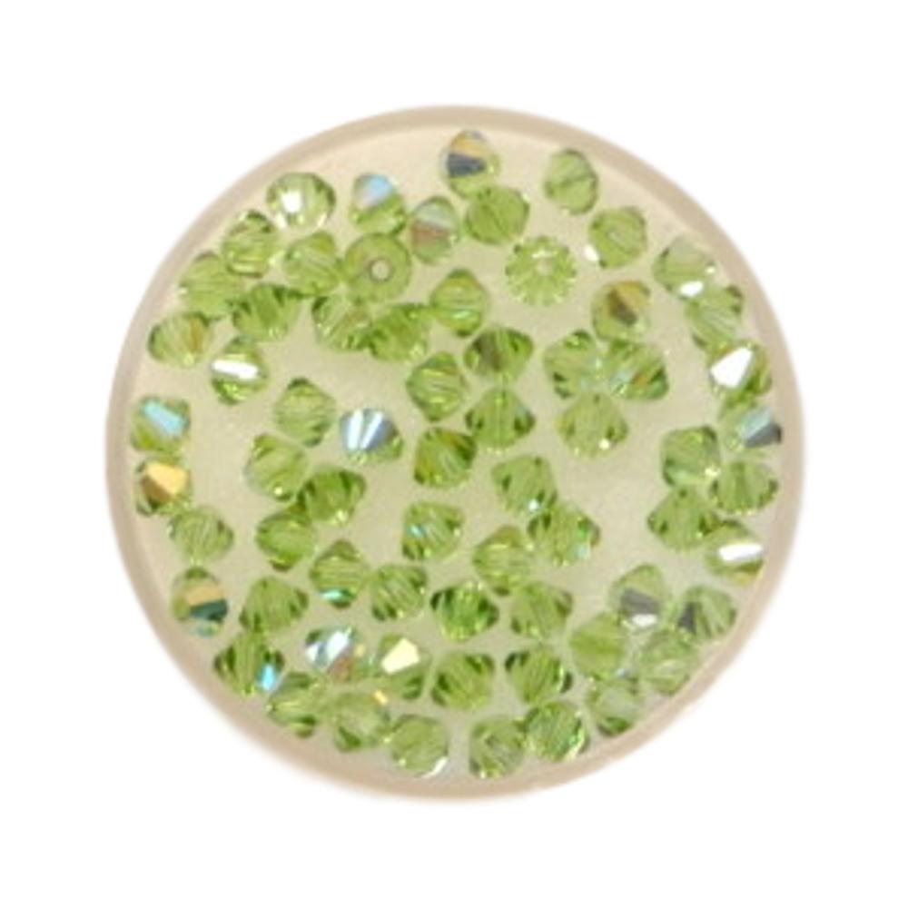 Toupie 4 mm Peridot AB