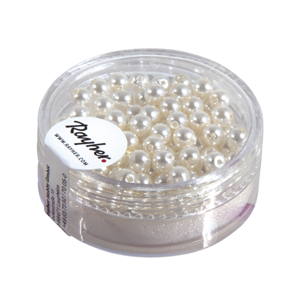 Boule Renaissance 4 mm Blanc