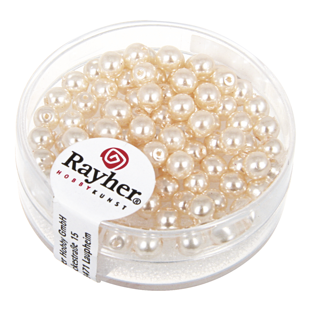 Boule Renaissance 4 mm Rose poudre