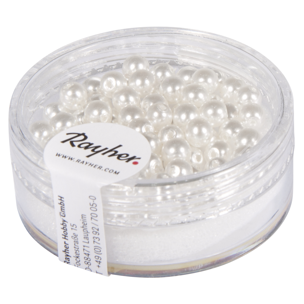 Boule Renaissance 4 mm Blanc neige