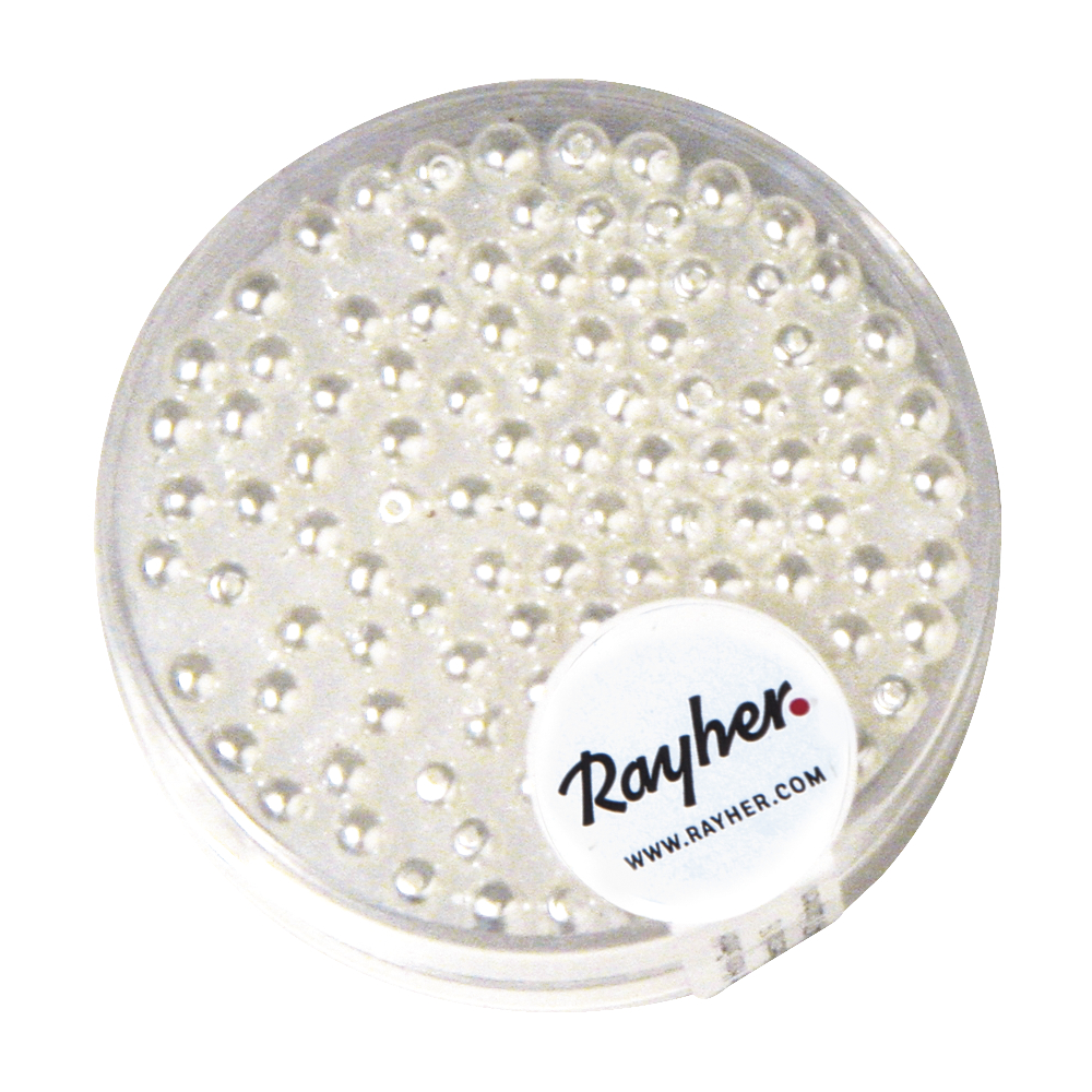 Boule Renaissance 3 mm Blanc neige