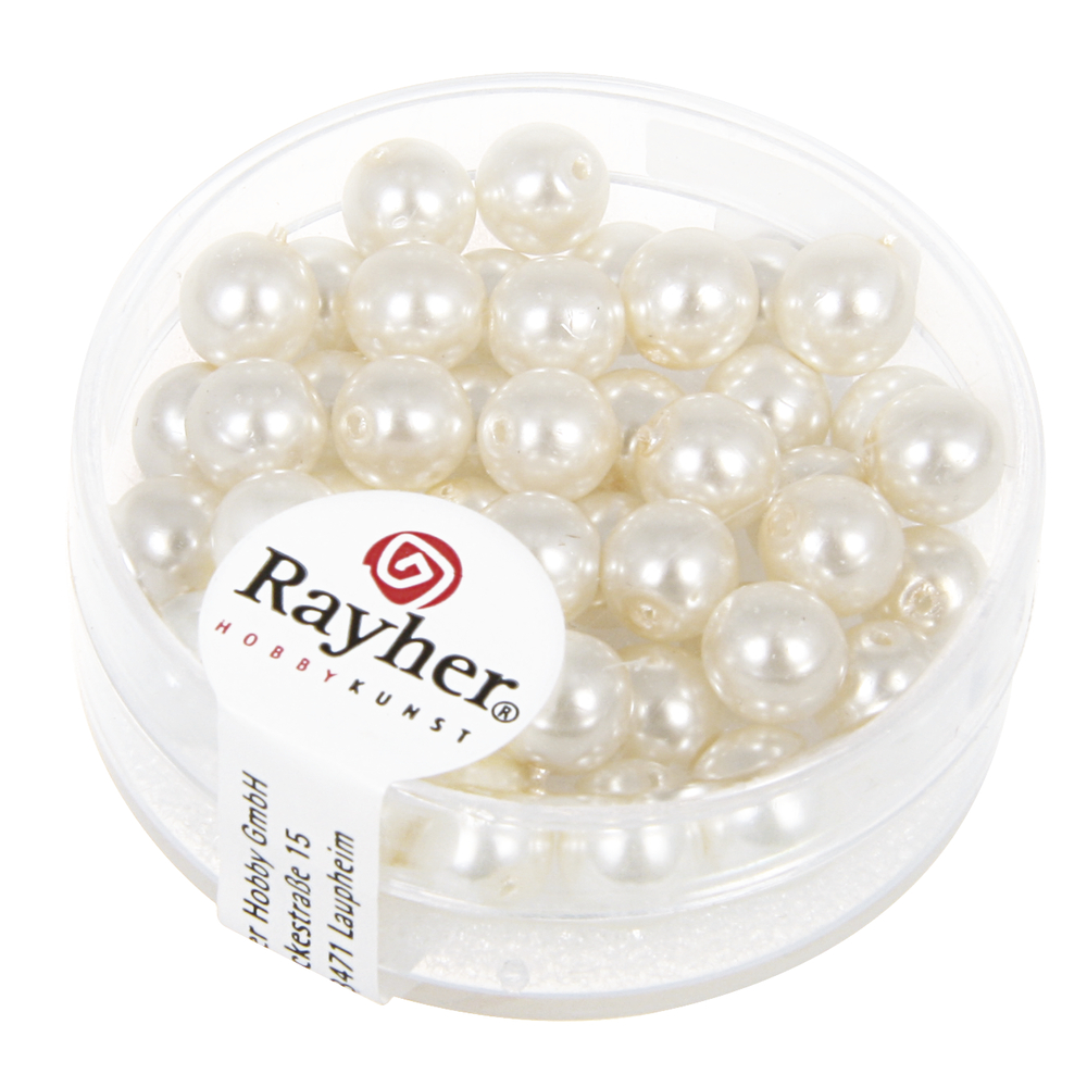 Boule Renaissance 6 mm Blanc