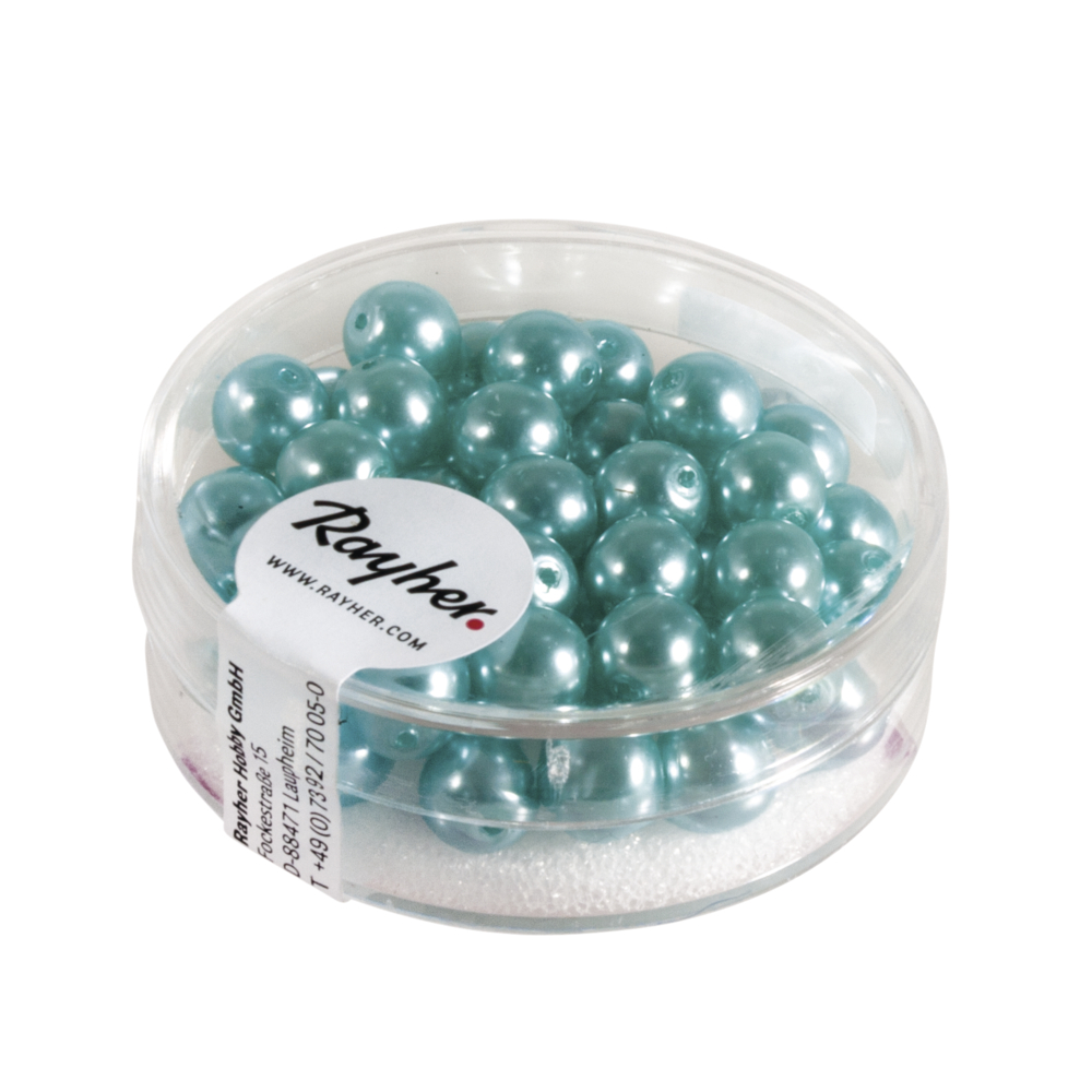 Boule Renaissance 6 mm Turquoise