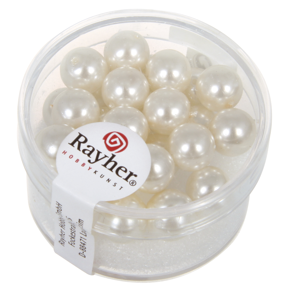 Boule Renaissance 8 mm Blanc