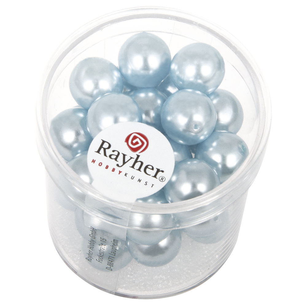 Boule Renaissance 10 mm Bleu clair