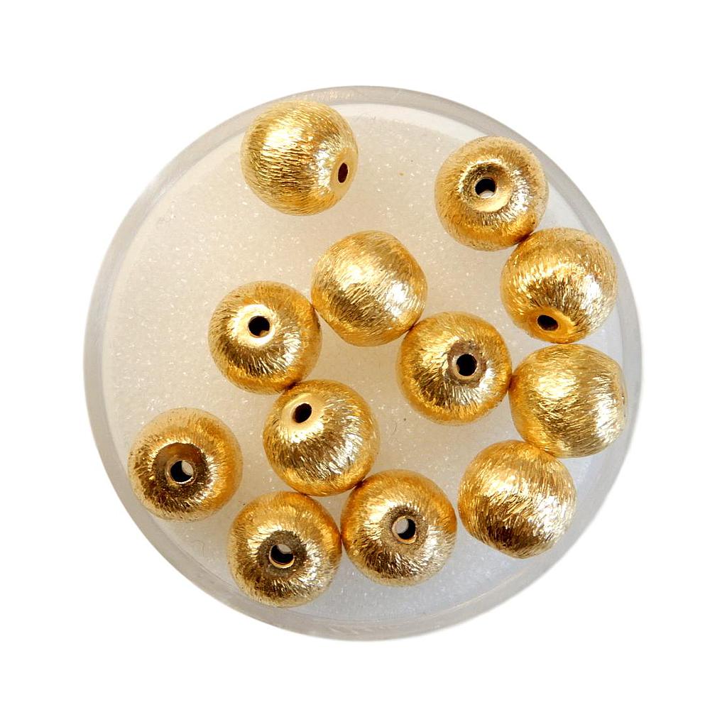 Boule 8 mm Or