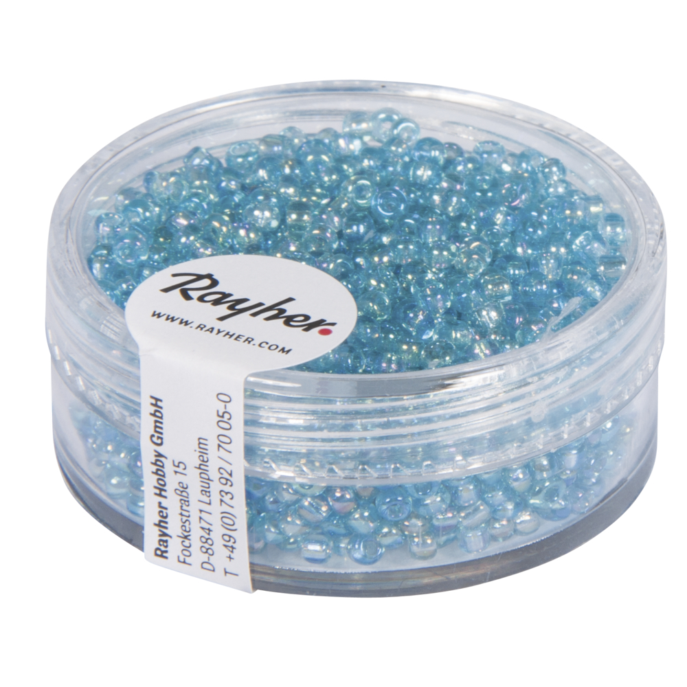 Rocailles 2 mm Turquoise