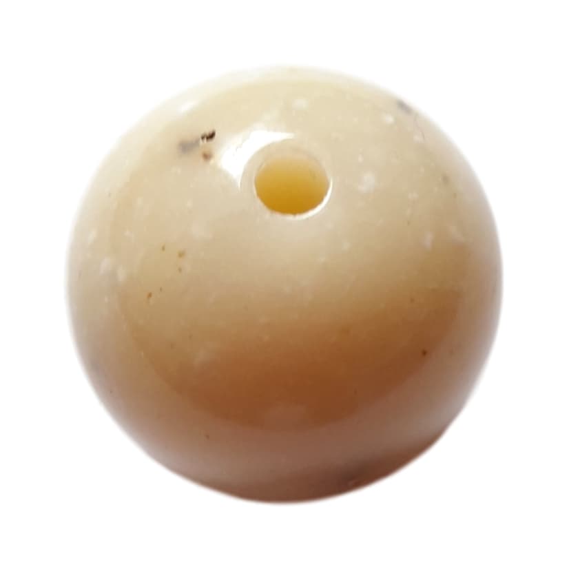 Boule 24 mm Beige marbré