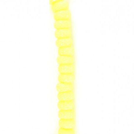 Shine Rondelle 12 mm Jaune fluo