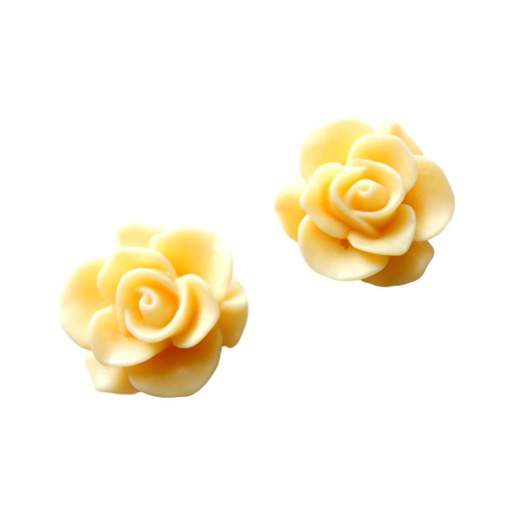 Rose 20 mm Jaune pâle