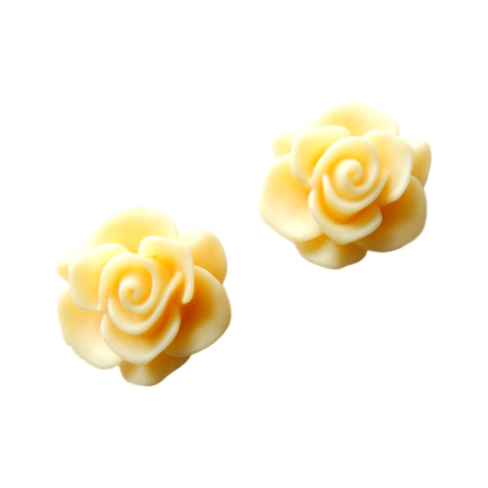 Rose 16 mm Jaune pâle