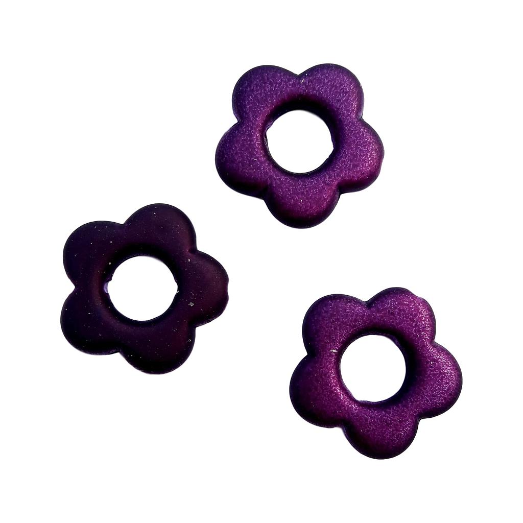Fleur 20 mm Satin violet