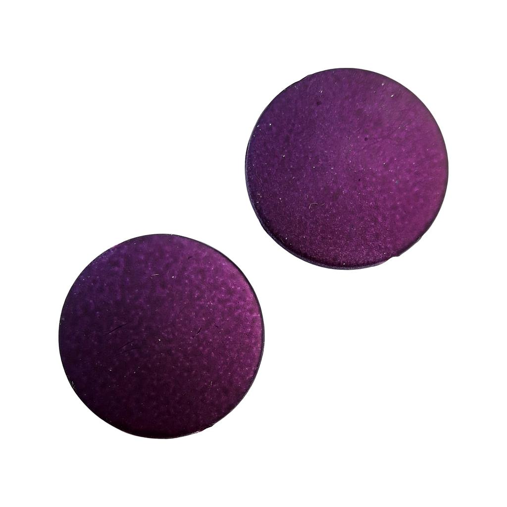 Rond 25 mm Satin violet