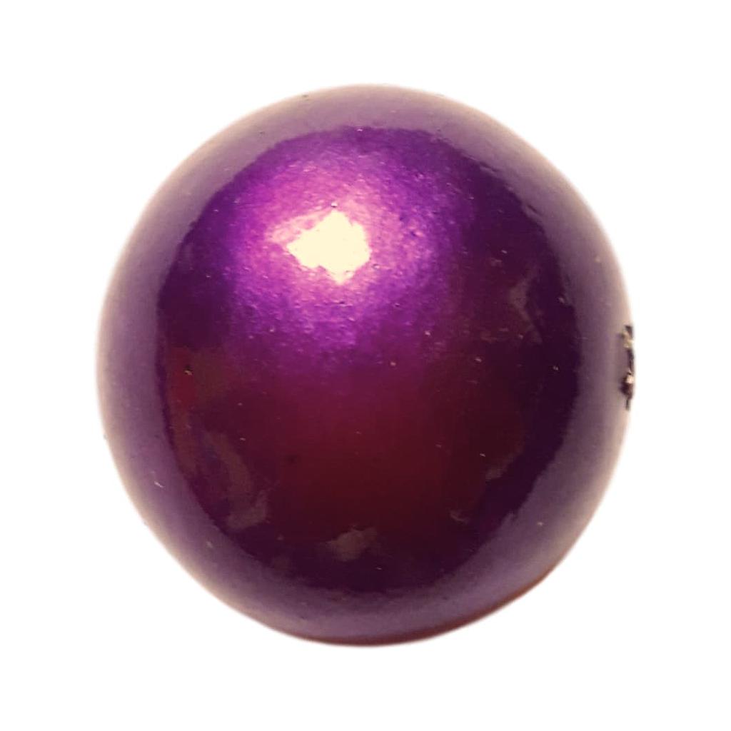 Boule 28 mm Violet nacré