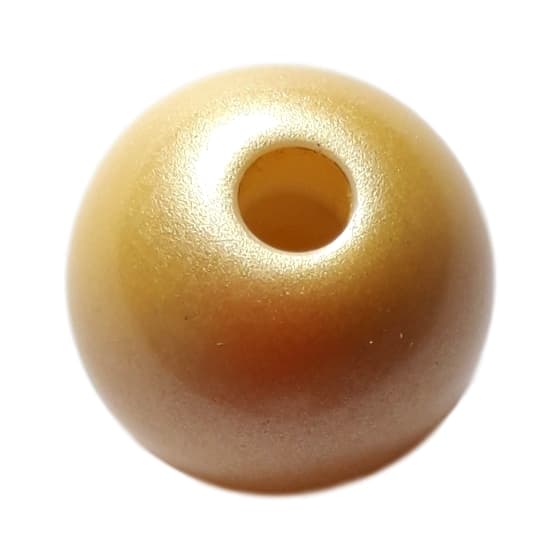 Boule 16 mm Beige nacré