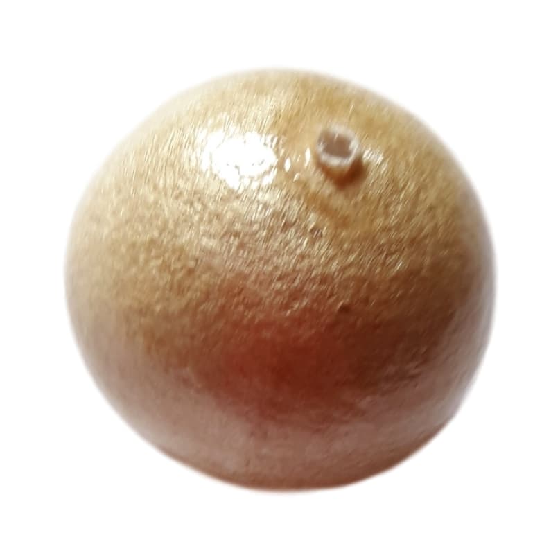 Boule 20 mm Beige nacré