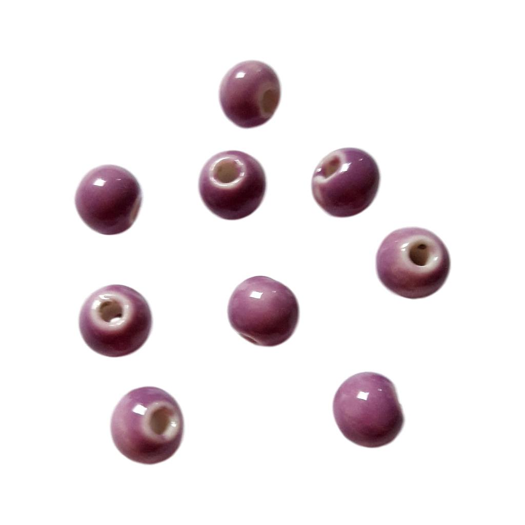 Boule 8 mm Mauve