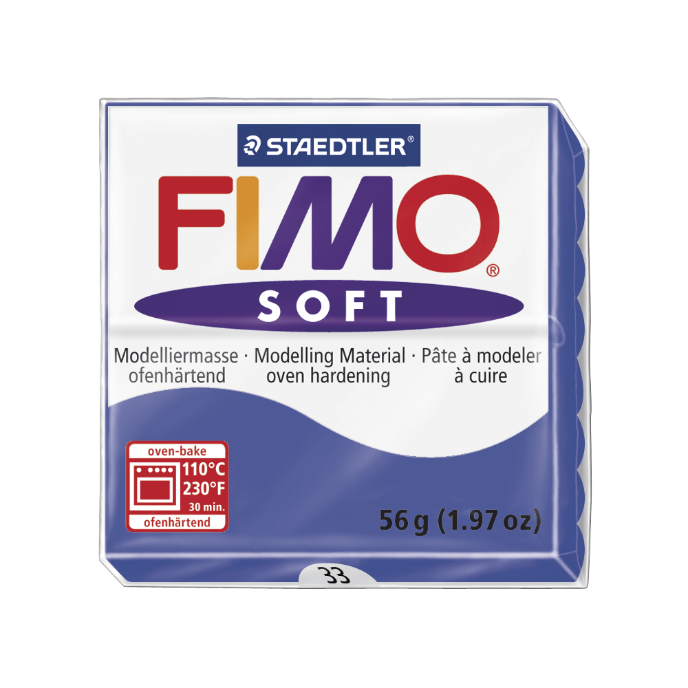 Fimo Bleu brillant