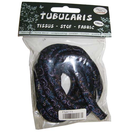 Tubularis Paisley marine et lilas