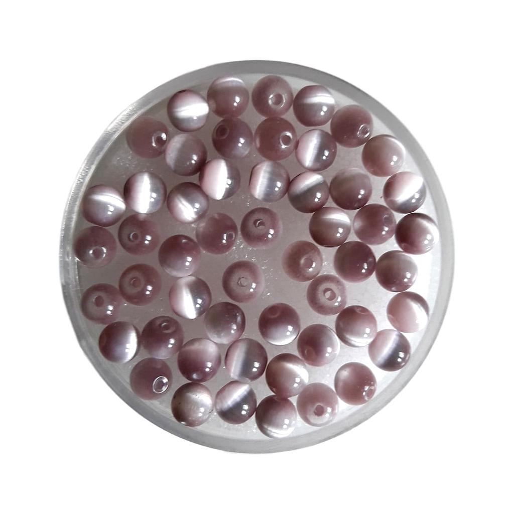 Oeil de chat Boule 4 mm Lilas