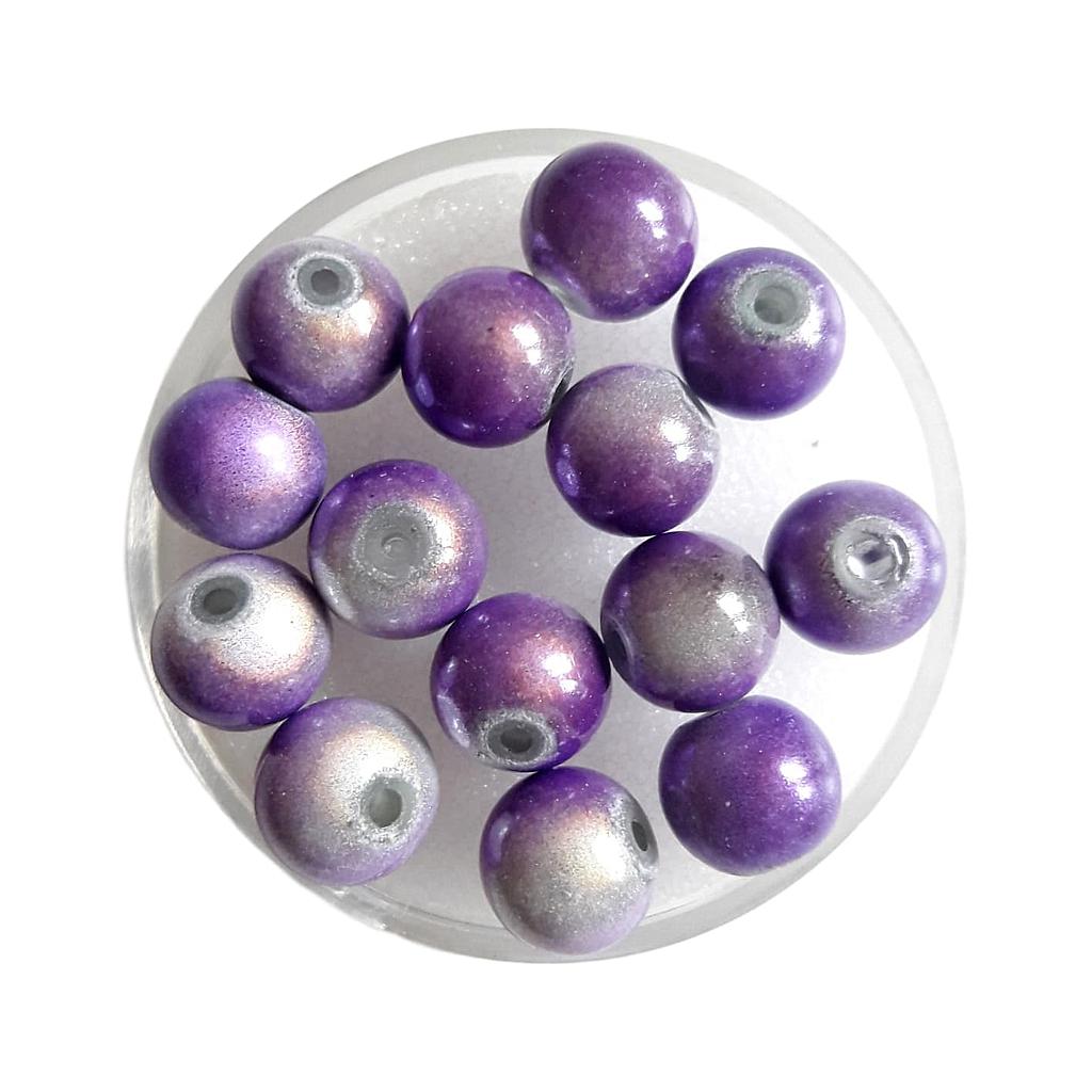 Boule magique 8 mm Mauve