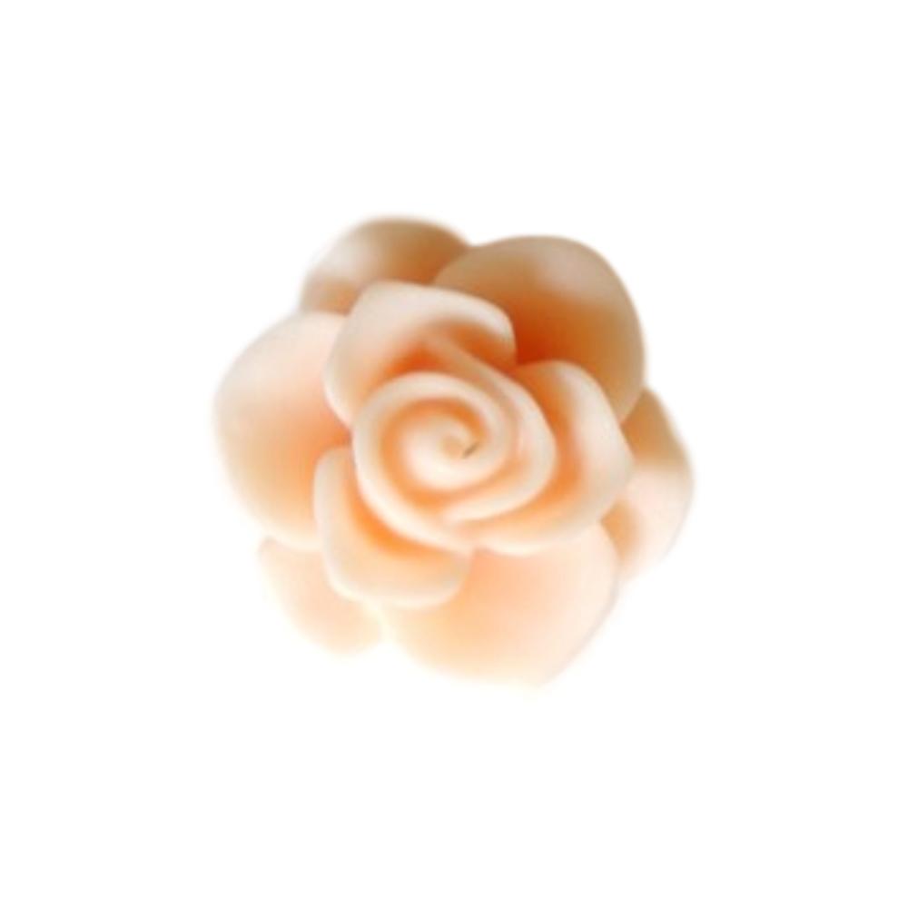 Rose 16 mm Orange pâle