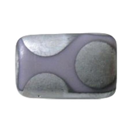 Rectangle 19 mm Mauve