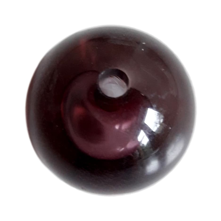 Boule 18 mm Mauve translucide