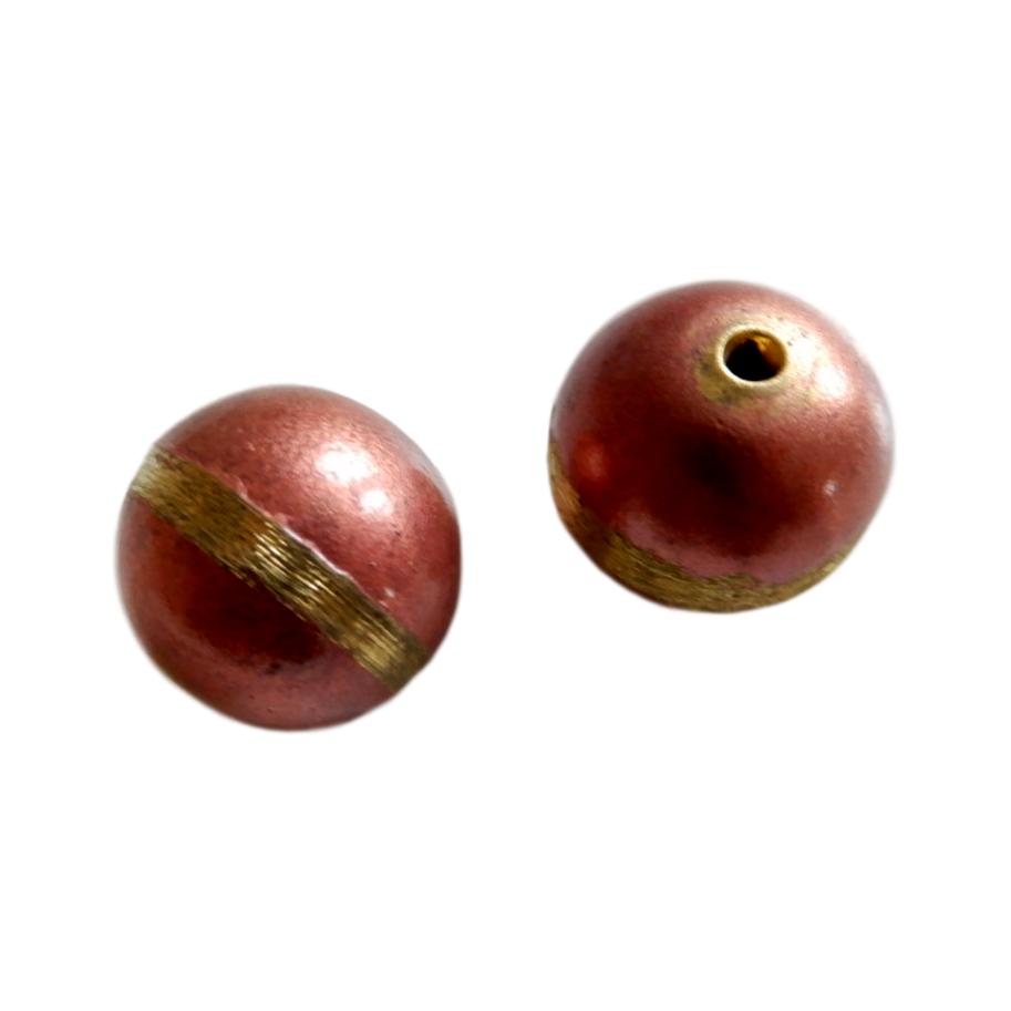 Boule 20 mm Vieux rose