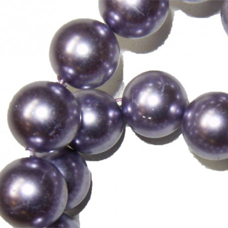 Boule 12 mm Mauve clair