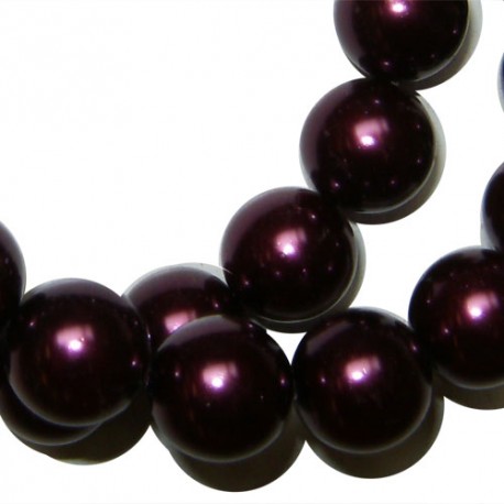 Boule 12 mm Prune