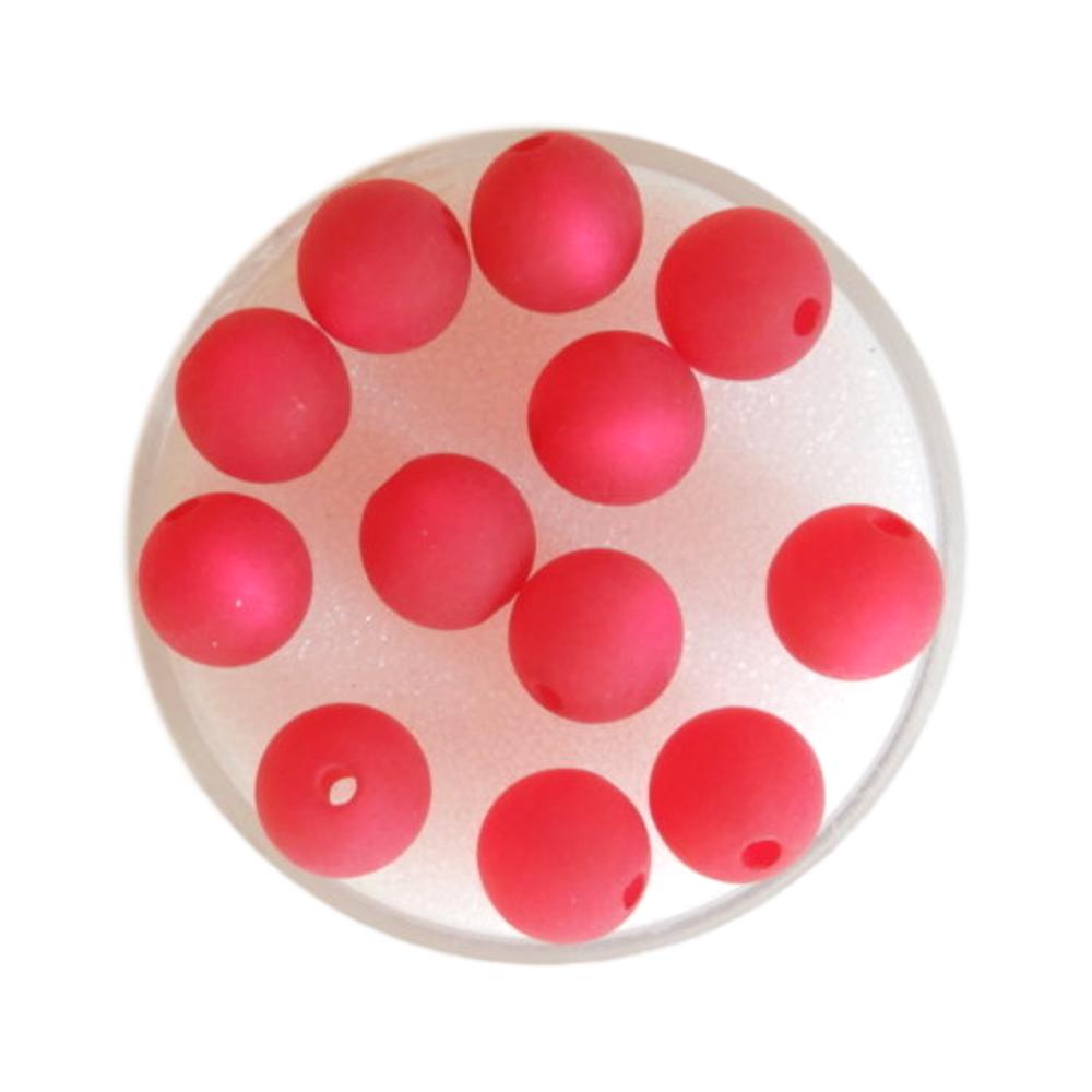 Boule Polaris 8 mm Fuchsia mat