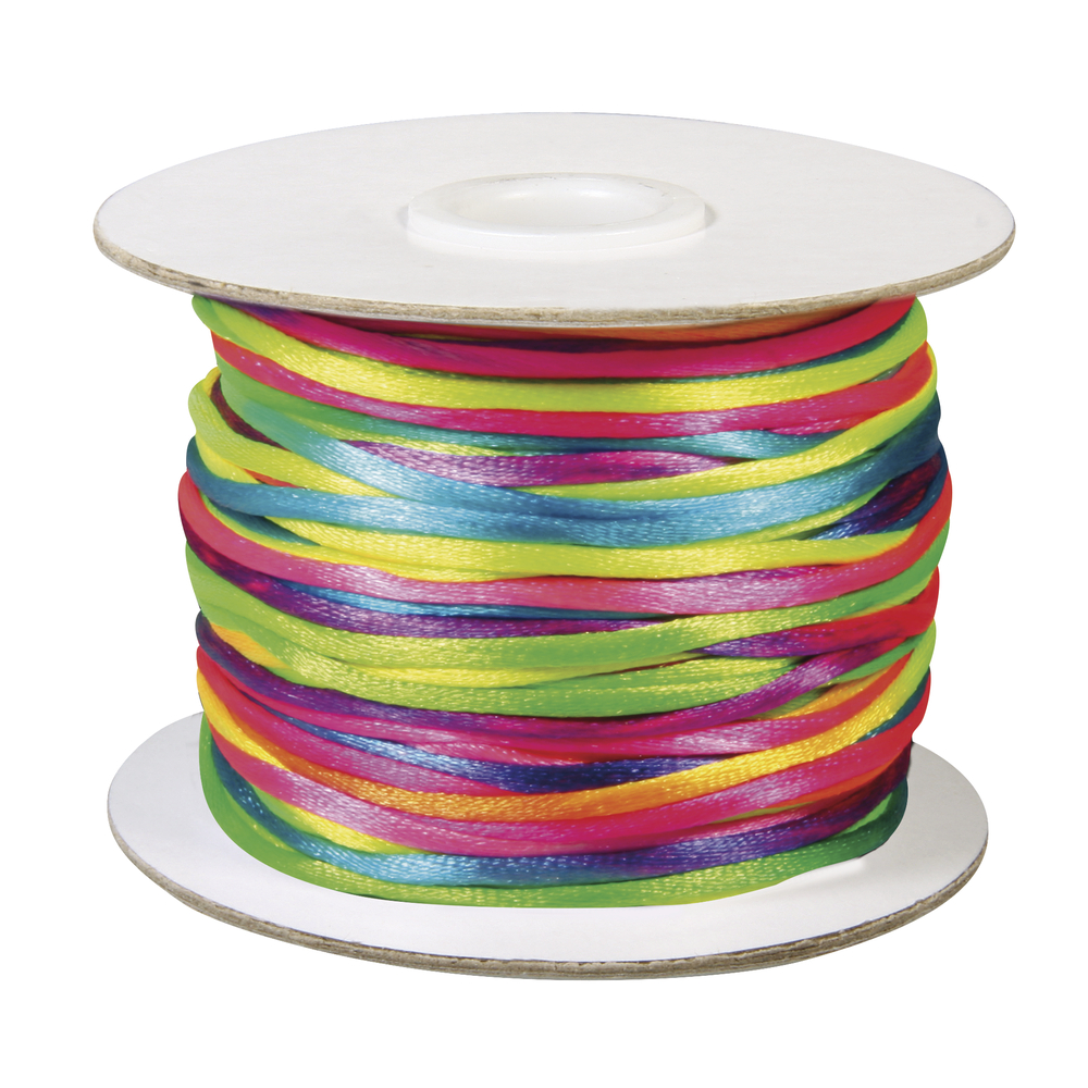 Cordon de satin Multicolore