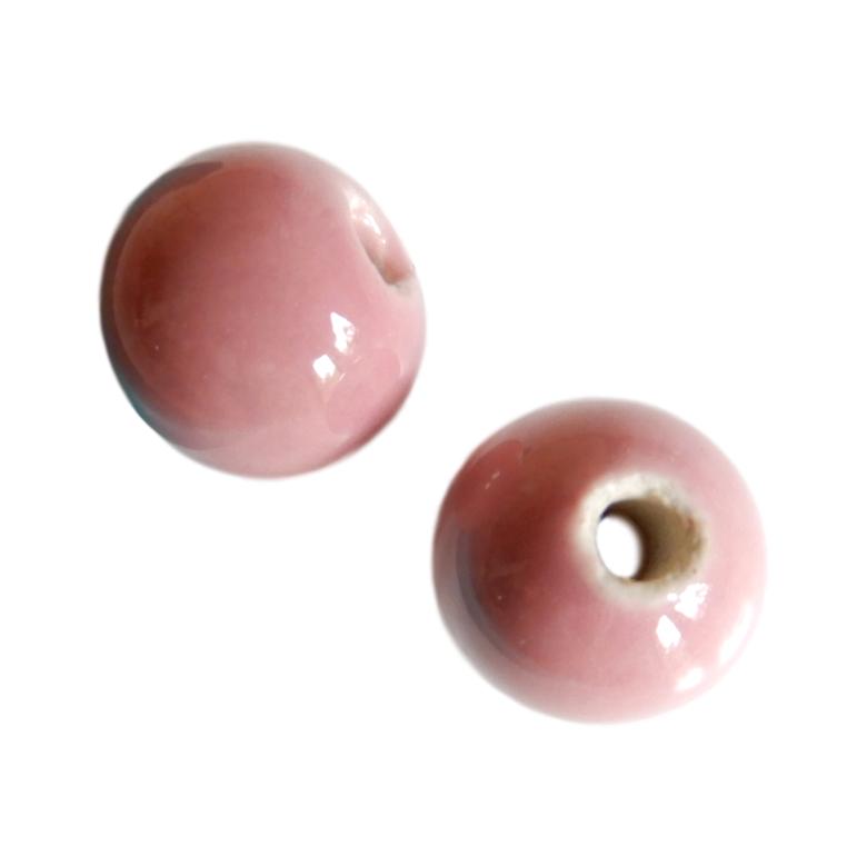 Boule 14 mm Rose