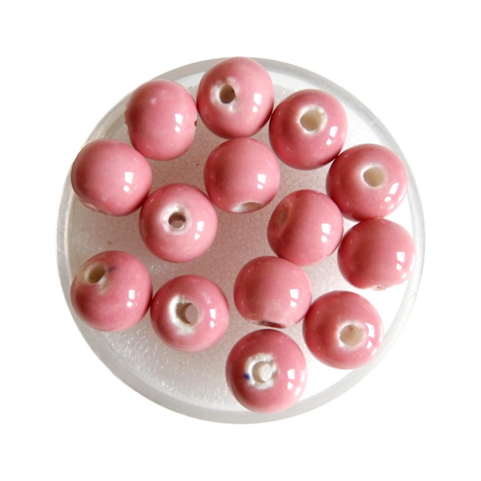 Boule 8 mm Rose