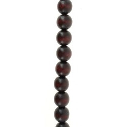 Boule 12 mm Bordeaux