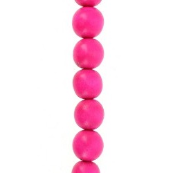 Boule 15 mm Fuchsia