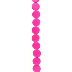 Rond plat 10 mm Fuchsia