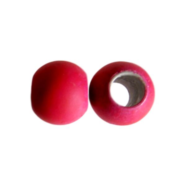 Boule 10 mm Satin fuchsia